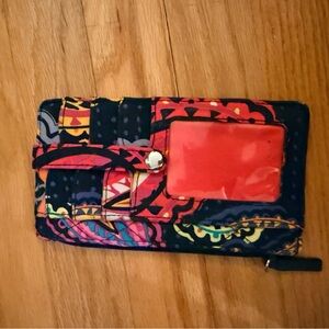 Vera Bradley Multicolor Patterned Wallet
